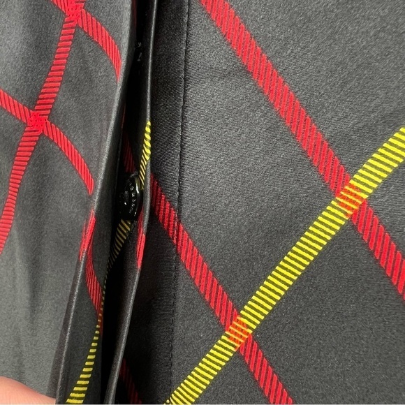 Rag and Bone Silk windowpane Edith Plaid blouse Size medium Tunic - Picture 8 of 16